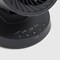 IRIS USA WOOZOO Desk Fan with Remote, Oscillating Turbo Air Circulator, 3 Speeds, 52ft Max Air Distance, Adjustable Tilt, Black
